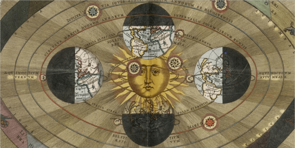 ¿Qué hizo: Rene Descartes? 2 Teoria heliocentrica