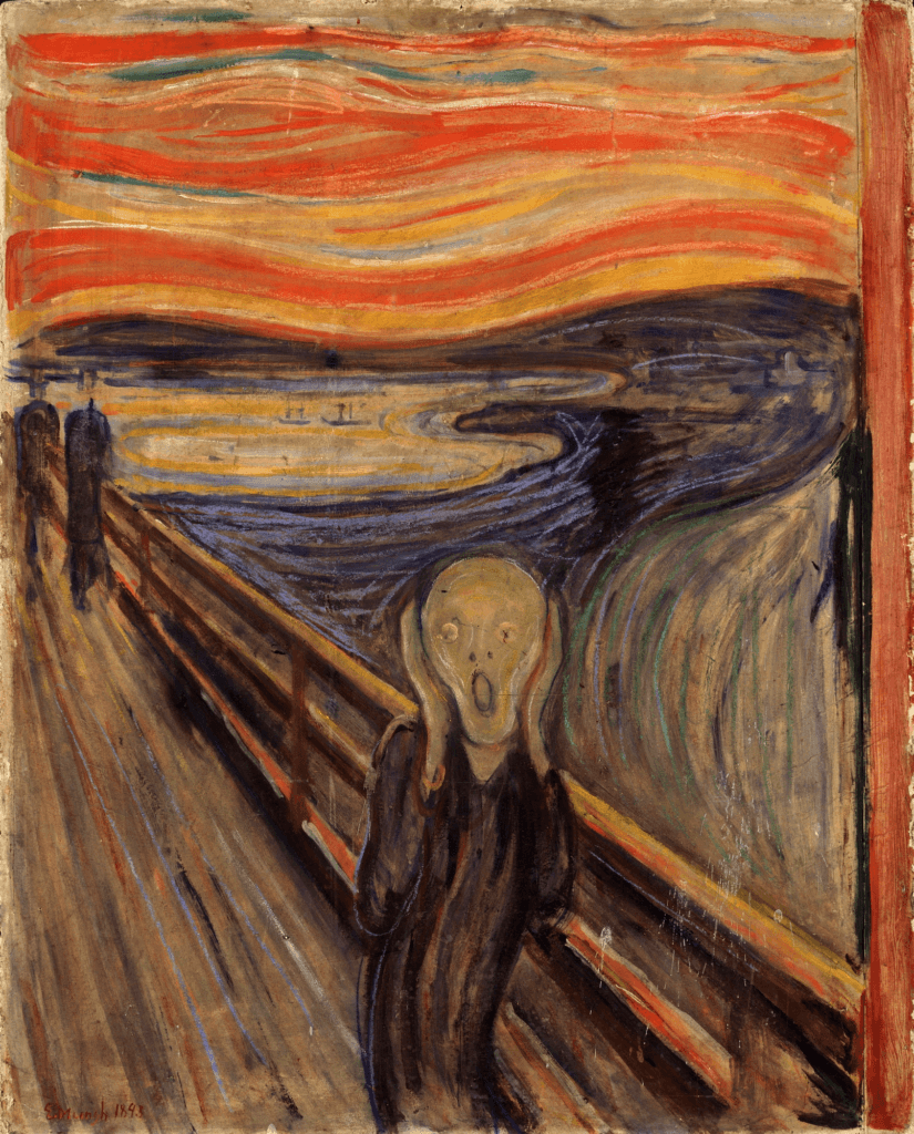Historias trágicas detrás de las pinturas más famosas del arte 3 Edvard Munch - El Grito