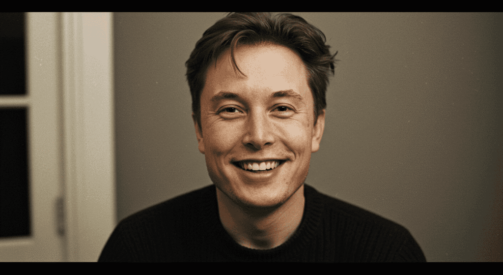 ¿Quién es Elon Musk? Vida, empresas e impacto del empresario más polémico 3 Joven Elon Musk sonriendo. Imagen de un joven Elon Musk con una sonrisa. Fotografía de retrato de emprendedor en sus años jóvenes.