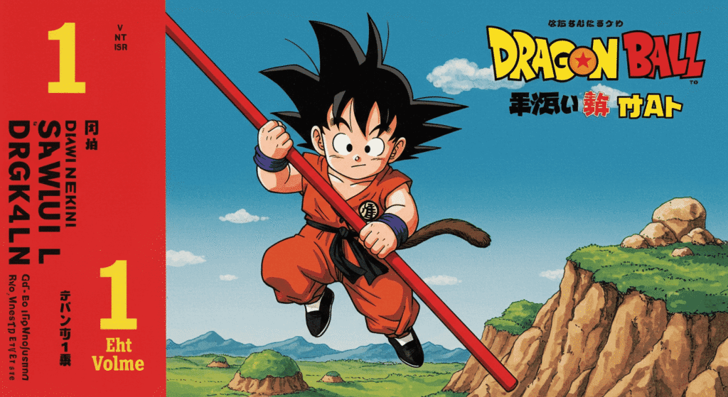 Los 5 mangas más famosos de la historia que todo fan debe conocer 7 Dragon Ball manga volumen 1 Toriyama Akira. Portada del primer volumen del manga Dragon Ball de Toriyama Akira. Ideal para contenido sobre manga, anime y cultura japonesa.