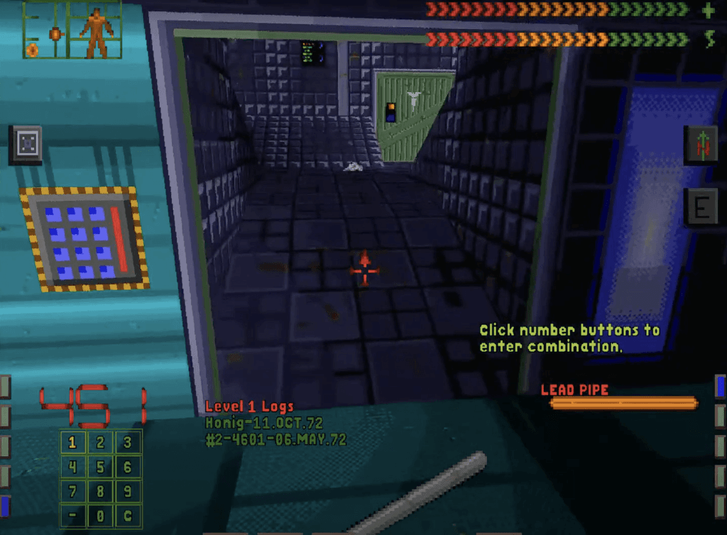 451: El Número Mágico de los Videojuegos 4 451 code - system shock 1994