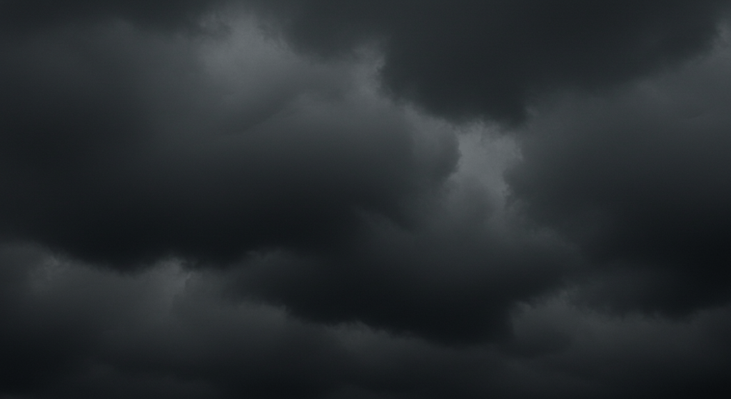 ¿6x1?: ¿Por qué cambia tu voz en la pubertad? 7 Cielo nublado y oscuro con nubes de tormenta. Imagen de meteorología, tiempo atmosférico. Accesibilidad web.