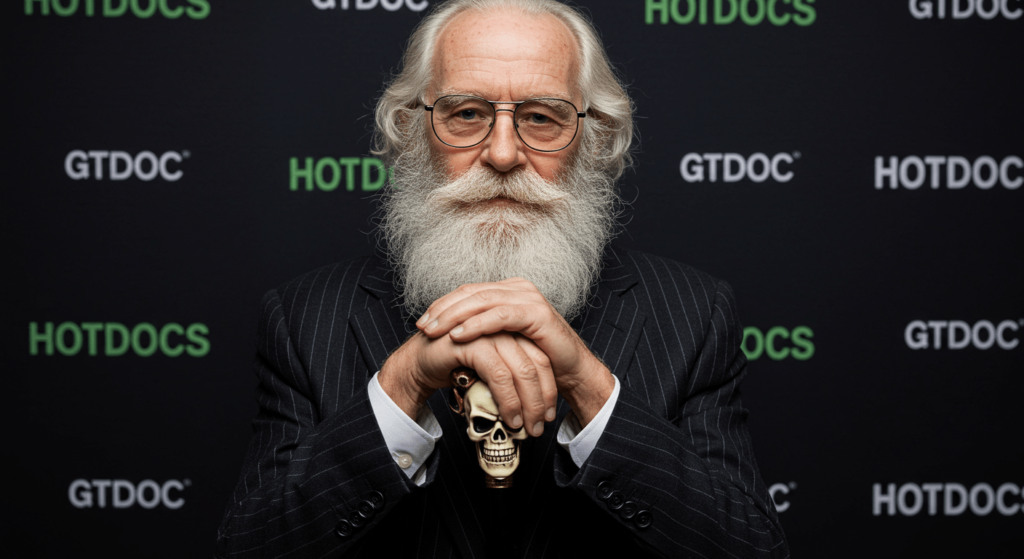Horóscopo: ¿Realmente influye en nuestra vida o es solo superstición? 2 Retrato de hombre mayor con barba blanca y bastón con calavera. Imagen de anciano con traje elegante. Fotografía de figura distinguida.