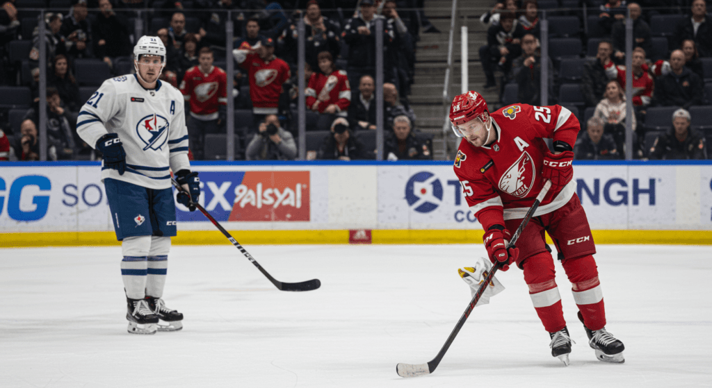 Normas insólitas: Las leyes más absurdas que siguen vigentes 5 Jugadores de hockey durante un partido, uno limpiando el hielo con un trapo atado al palo. Hockey sobre hielo, deportes de invierno, limpieza de pista, deportistas.