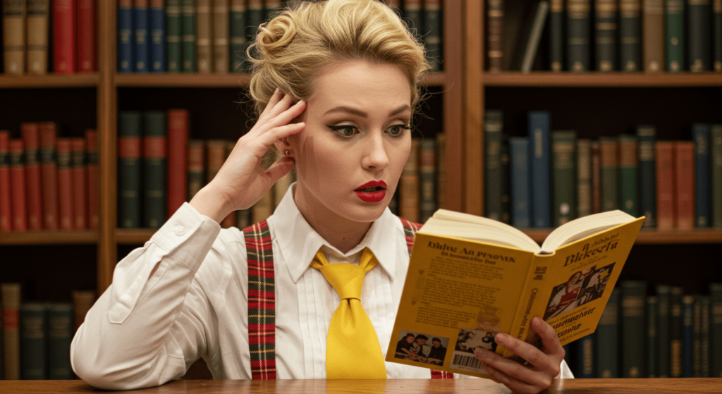 8 beneficios de la lectura que transformarán tu mente y tu vida 6 Niña leyendo diccionario Oxford: Joven estudiando con libro de idiomas. Educación, aprendizaje y juventud.
