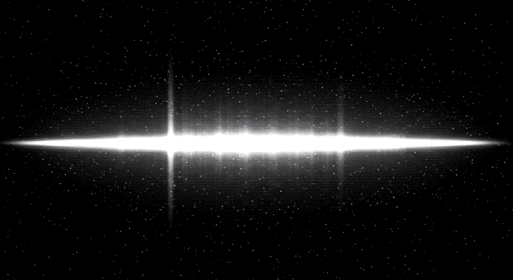 ¿Qué hay después de la muerte? Creencias, teorías y lo que dice la ciencia 6 Imagen con ruido visual y una línea brillante horizontal. Estática, interferencia y fallo técnico.