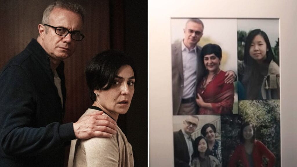 Asesinato de Asunta: el macabro crimen que estremeció a España 3 Imagen de los padres de asunta junto a una imagen familiar de ellos