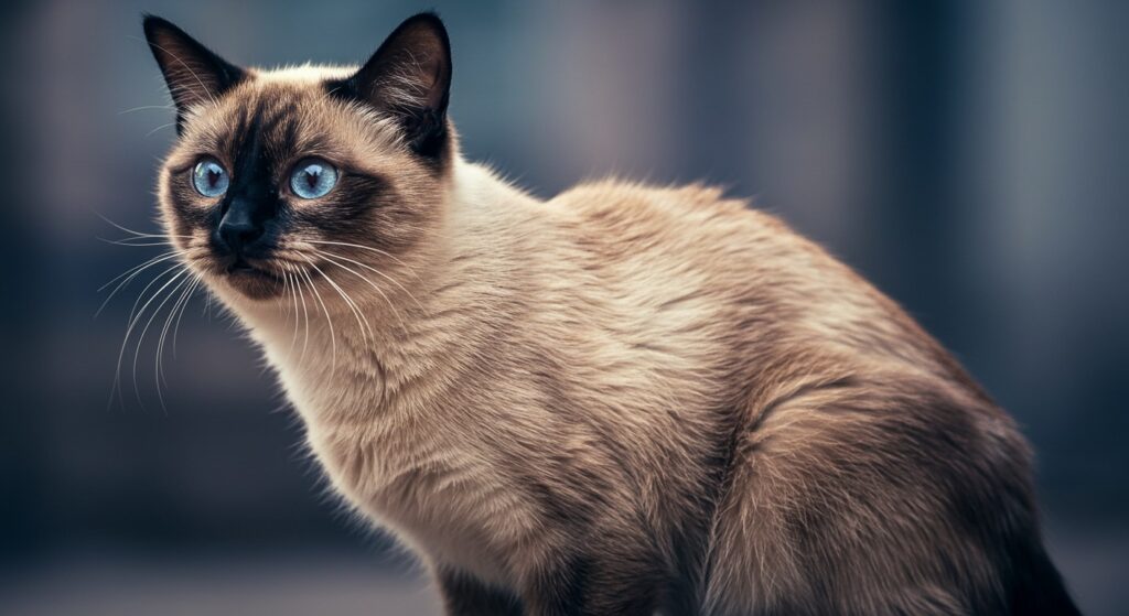 Gatos: entendamos mejor su lenguaje corporal 3 Gato atento a lo que está pasando, con las orejas punteagudas