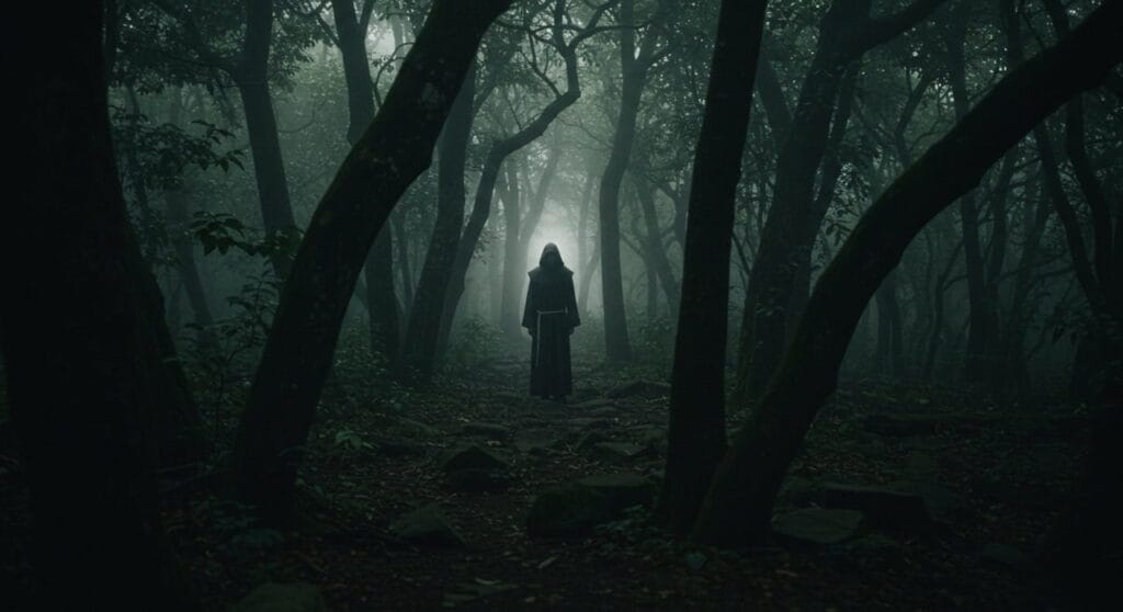 Bosque de Chapultepec en México con apariciones espectrales