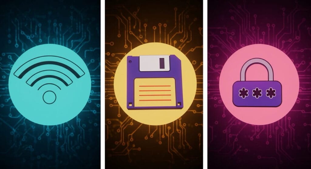 Efemérides geek: Día del Programador y otras fechas tecnológicas 5 Iconos de efemérides geek como Día del WiFi y Día del BackUp