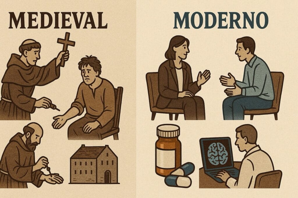 Enfermedad mental en la Edad Media: demonios en la cabeza 7 De demonios a psicólogos, evolución del tratamiento de la enfermedad mental