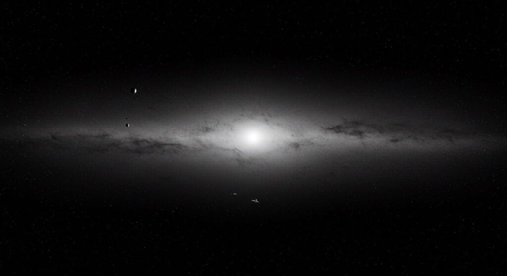 Universo vacío frente a la hipótesis del bosque oscuro