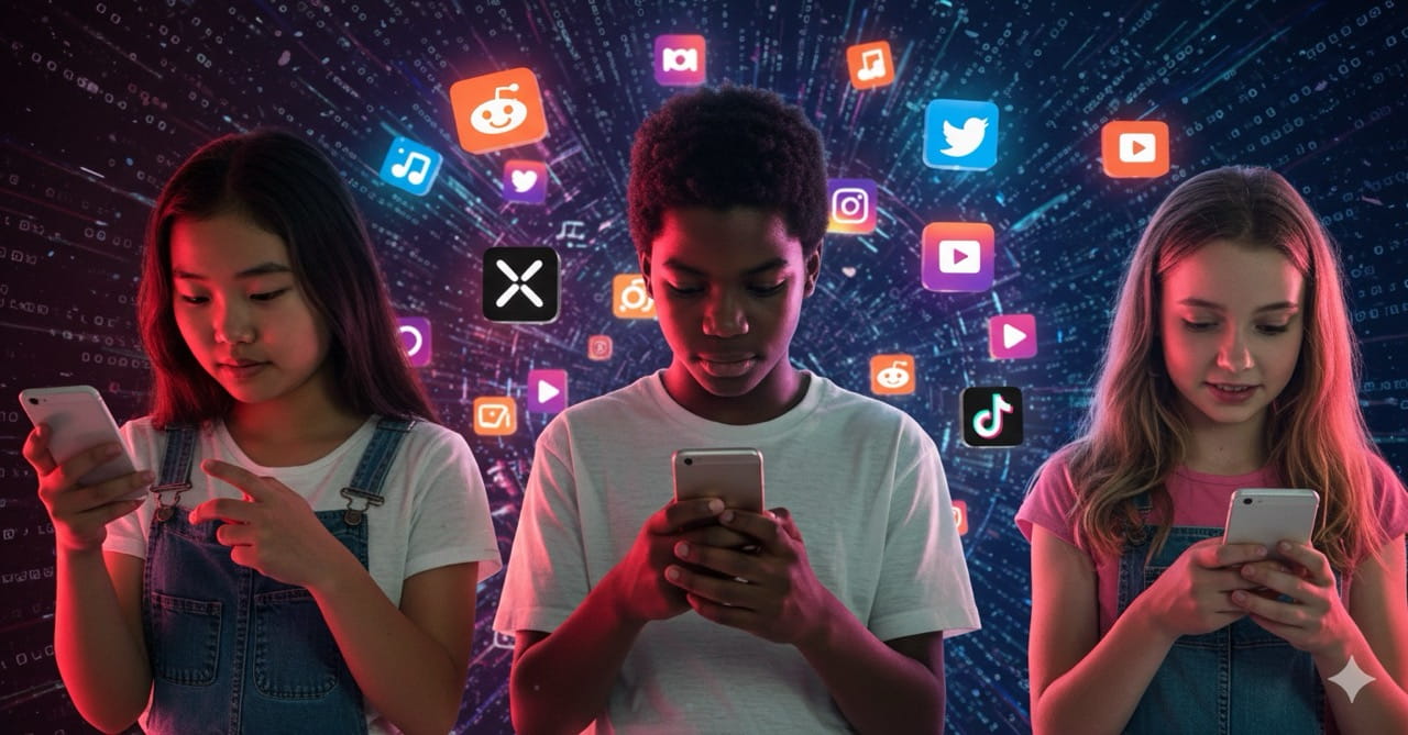 adolescentes en redes sociales y su relación con las redes sociales