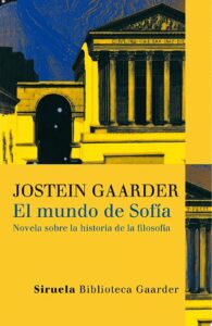 Portada del libro El mundo de Sofía de Jostein Gaarder