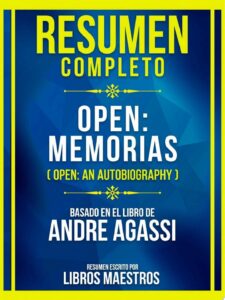 Portada del libro Open: Memorias de Andre Agassi