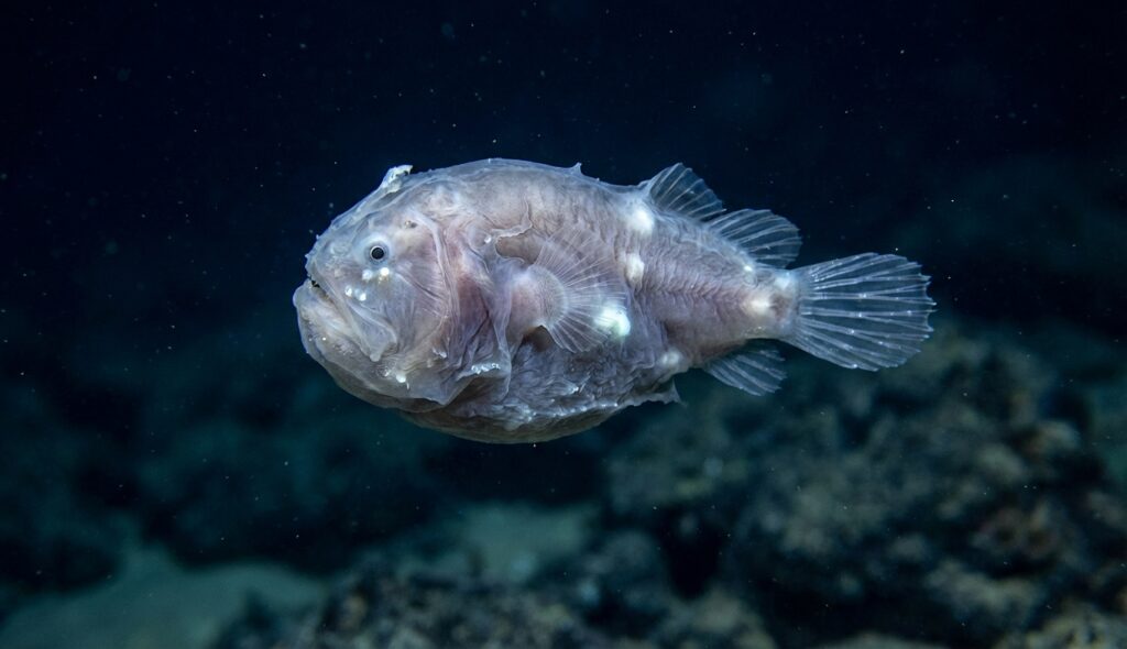 Pez abisal de cuerpo gelatinoso