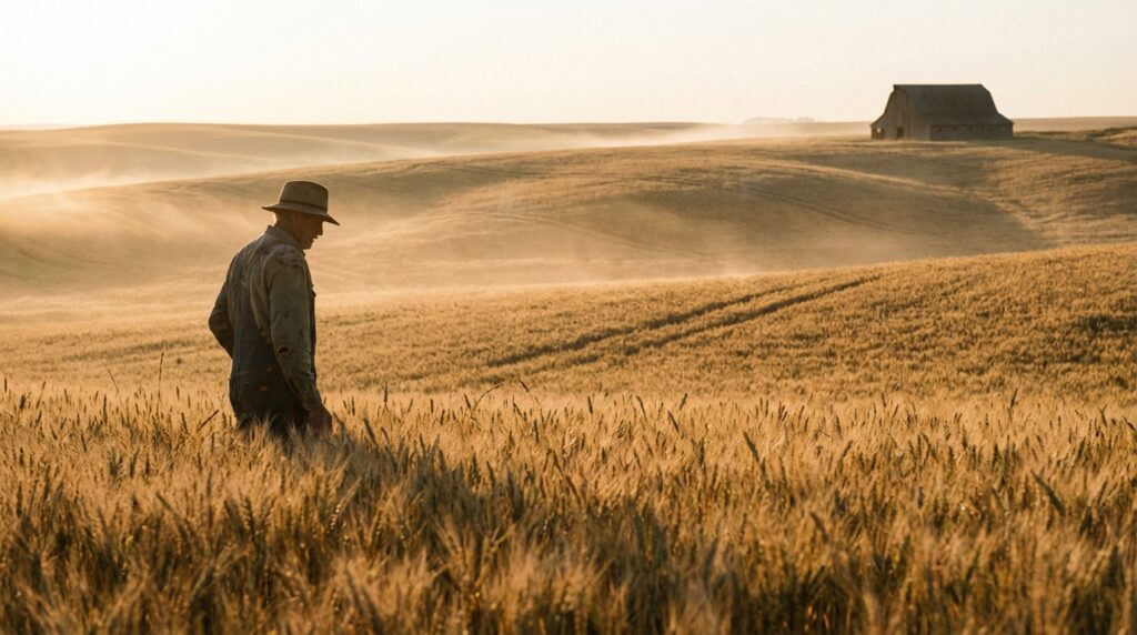 Percepción del tiempo: cómo el reloj cambió nuestra vida 2 Amanecer en campos antiguos representando el tiempo natural