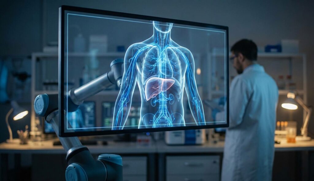 Representación abstracta del flujo de energía metabólica
