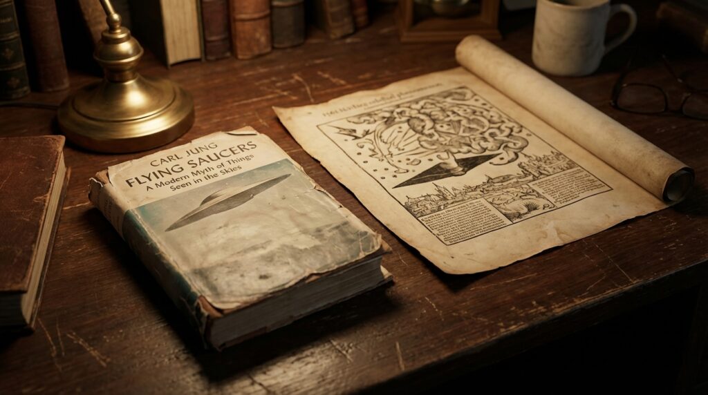 Libros y grabados antiguos analizados por Carl Jung