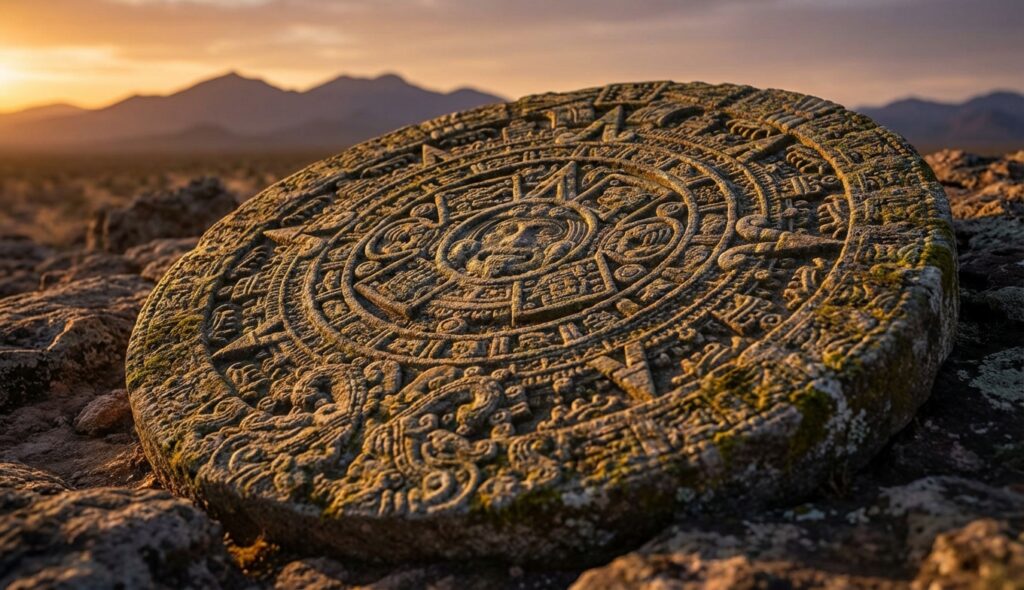 Origen del calendario: la historia de los días perdidos 2 Antiguo calendario de piedra tallado por civilizaciones ancestrales