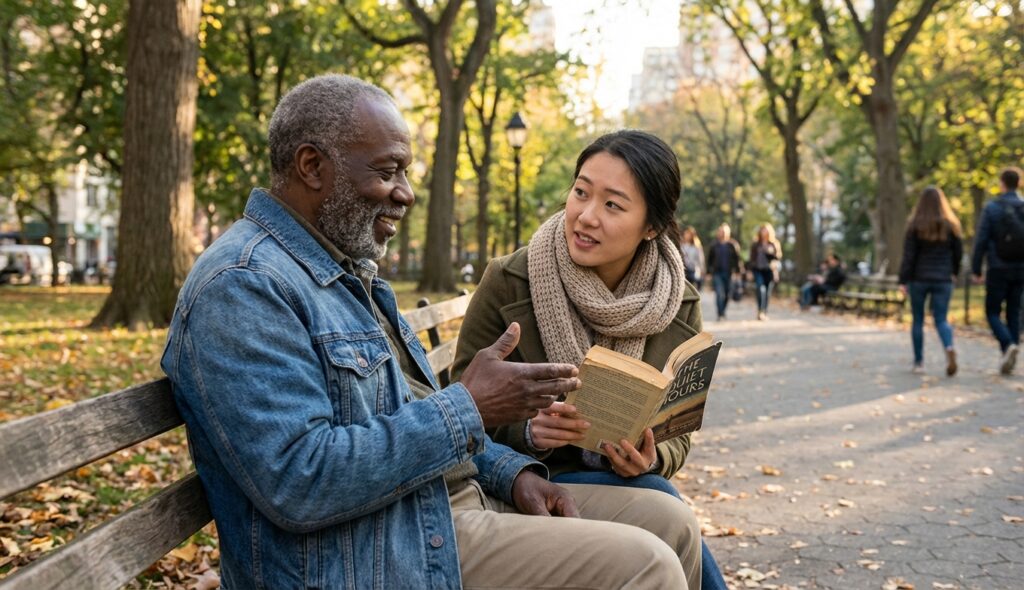 lectura recreativa - personas conectando a través de la lectura y la empatía