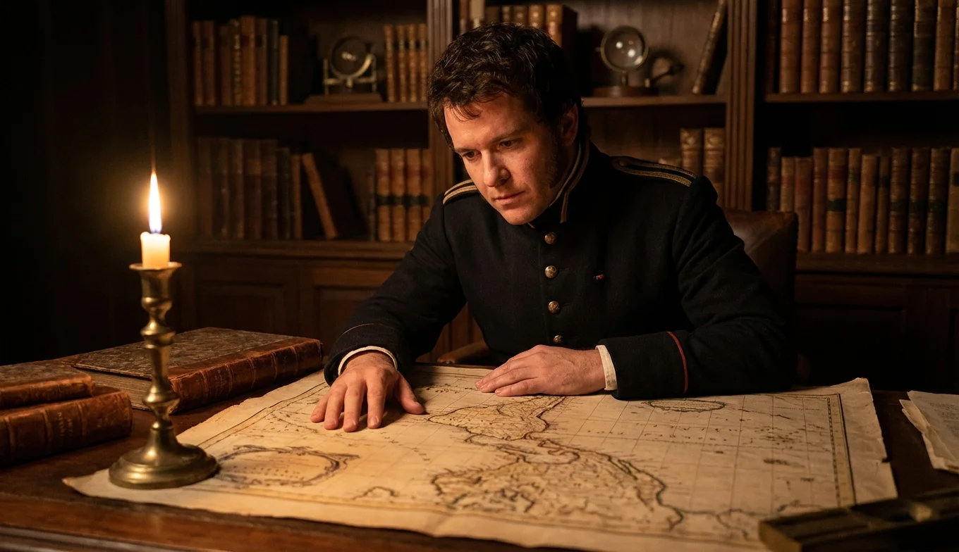 independencia de México - Bernardo O'Higgins planificando la expedición naval de apoyo