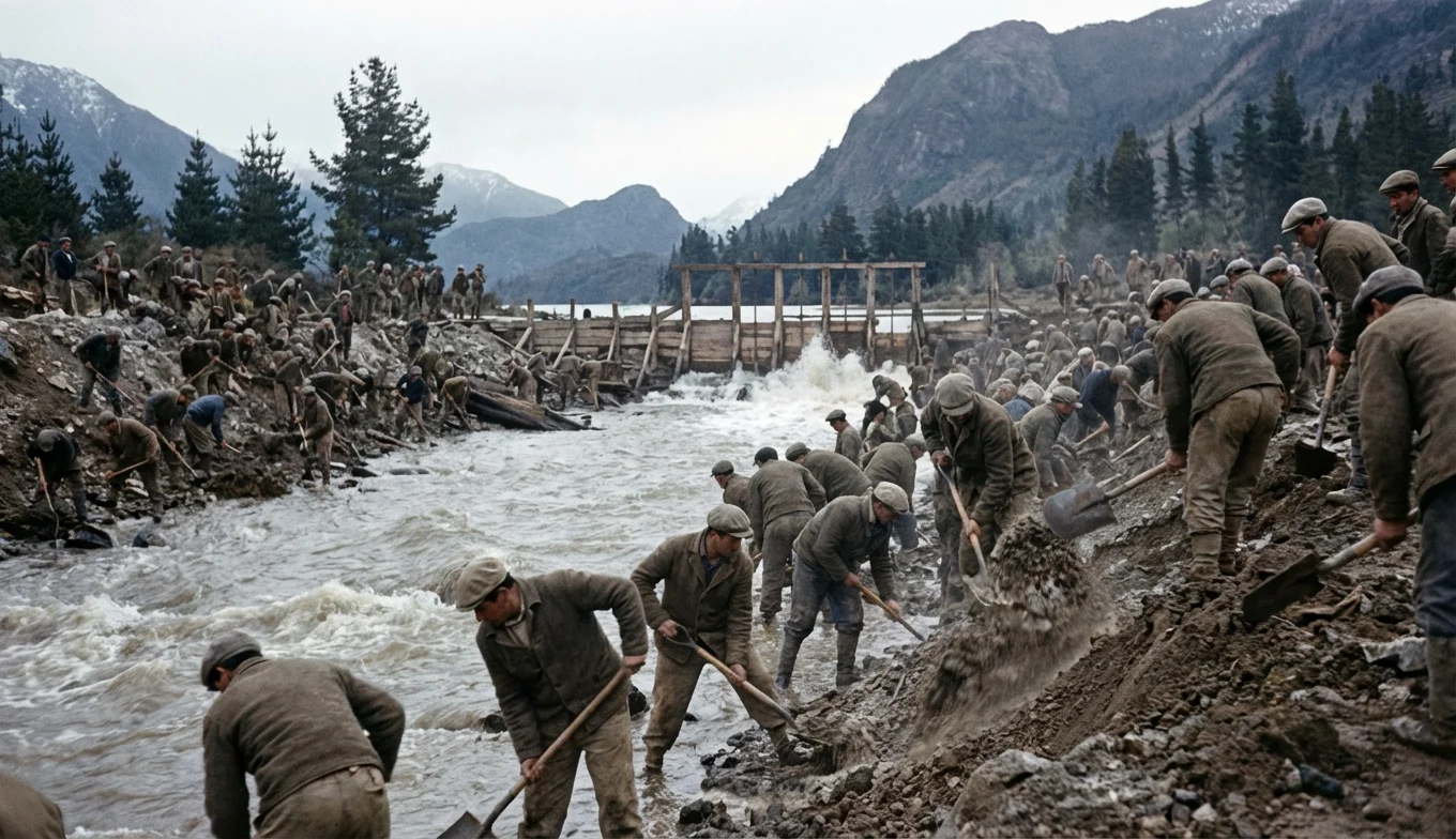 terremoto de Valdivia 1960 - la gesta heroica del Riñihuazo