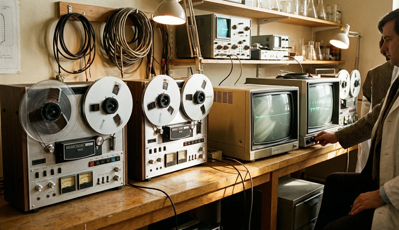 efecto mcgurk - laboratorio antiguo de los años 70 donde se descubrió el fenómeno