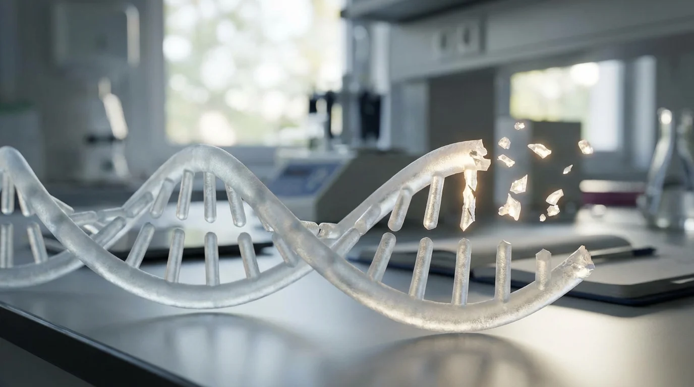 realidades crueles de la vida - ADN humano degradándose según la teoría del soma desechable