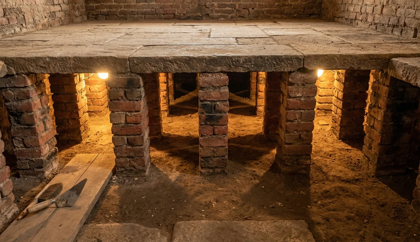 Ingeniería romana del agua y el impacto de su red 5 ingeniería romana del agua - sistema de calefacción hipocausto en las termas romanas