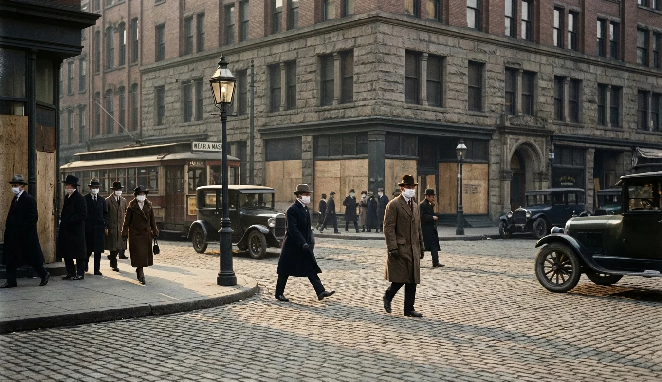 gripe española - imagen destacada histórica de la pandemia de 1918