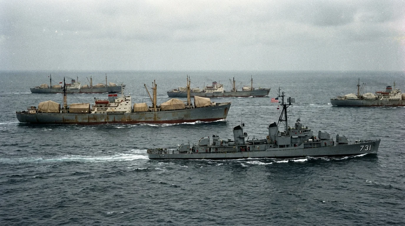 Crisis de los misiles de Cuba y su impacto histórico 6 crisis de los misiles de cuba - barcos soviéticos retirando equipo militar de la isla