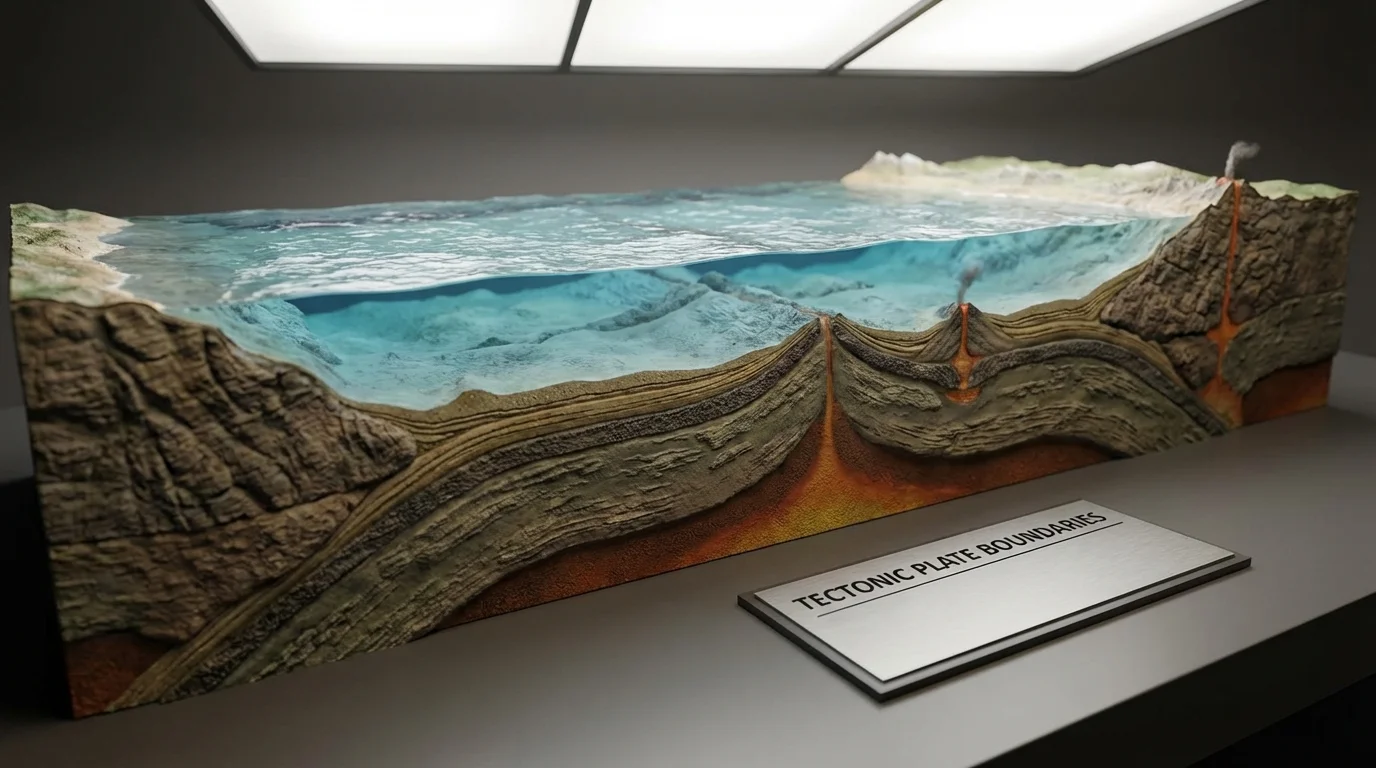 diferencia entre tsunami y maremoto - placas tectónicas chocando bajo el mar