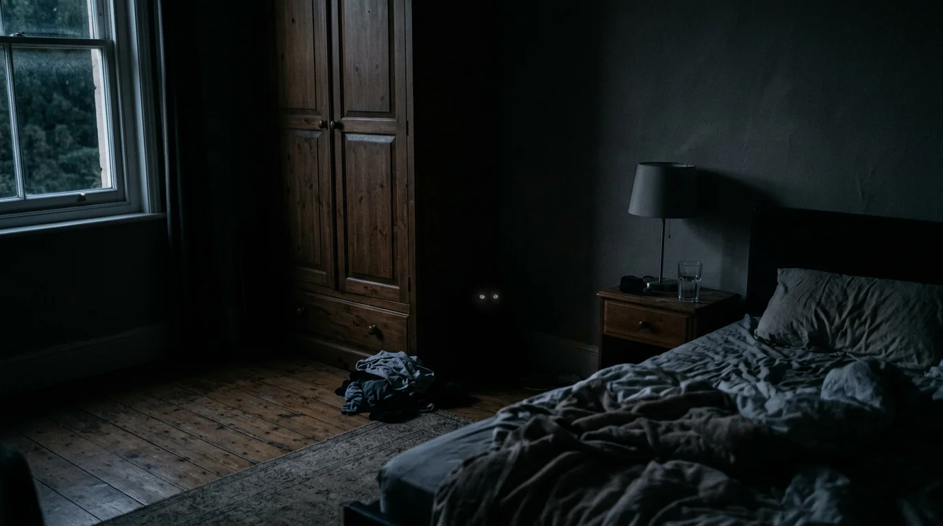 Miedo visual: El mecanismo cerebral que detecta monstruos 7 miedo visual - ojos brillantes en la oscuridad de una habitación