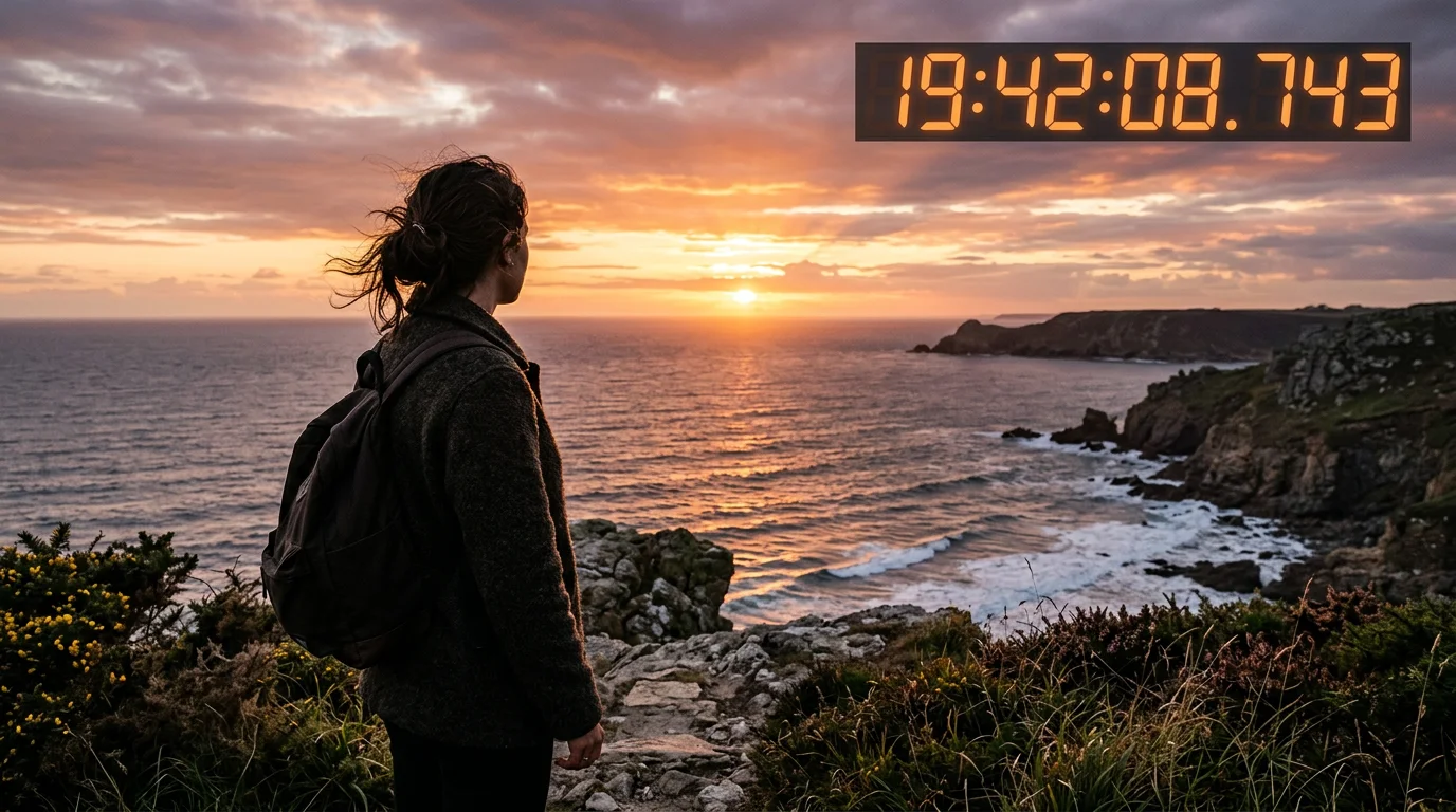 núcleo de la Tierra - representación del impacto en la duración del día